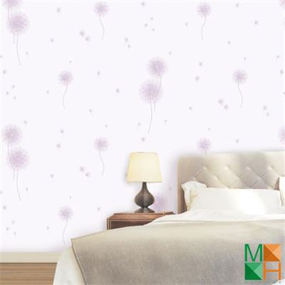 Giấy dán tường màu tím
